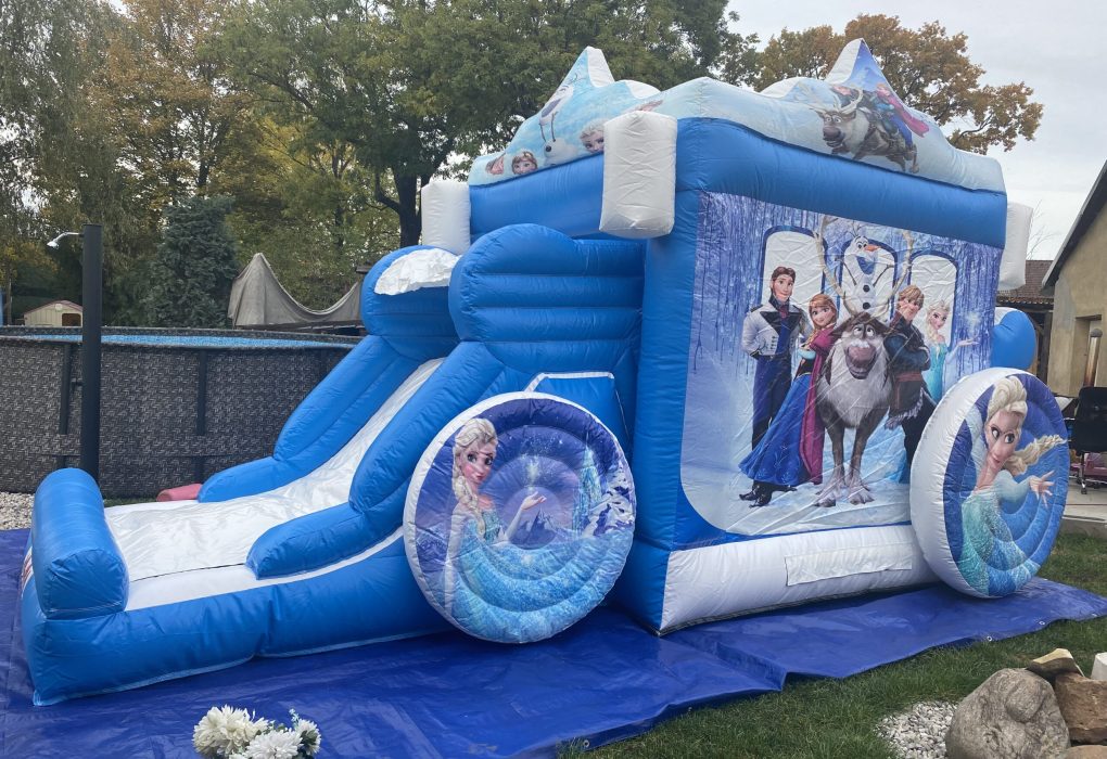 skakaci hrad, nafukovaci hrad, pronajem, k pronajmu, ledove kralovstvi, frozen, udlice, chomutov, ustecky kraj, ustecko,