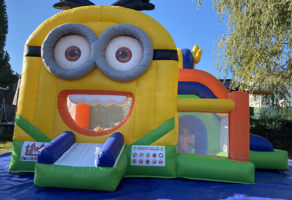 skakaci hrad, nafukovaci hrad, pronajem, k pronajmu, mimonove, minions, udlice, chomutov, ustecky kraj, ustecko,