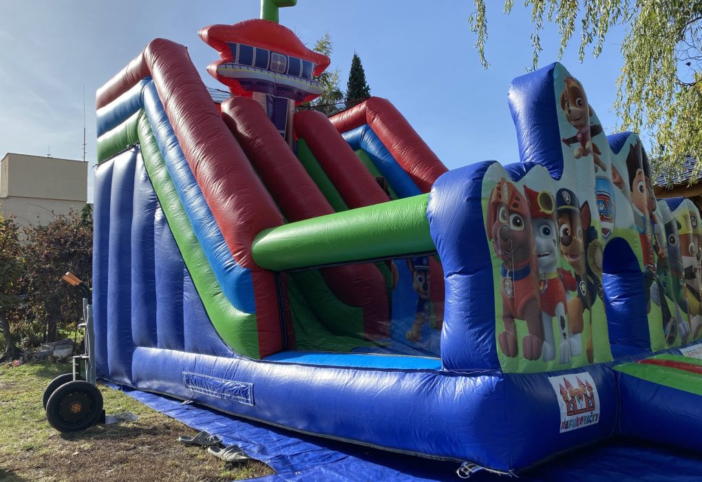 skakaci hrad, nafukovaci hrad, pronajem, k pronajmu, Tlapkova patrola, PAW Patrol, udlice, chomutov, ustecky kraj, ustecko,